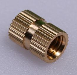 hex knurled nut